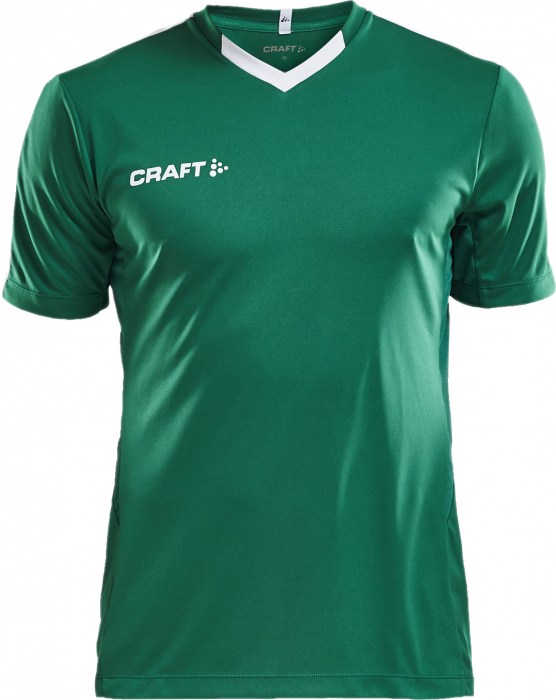 Craft - Progress Contrast Jersey - Groen & wit